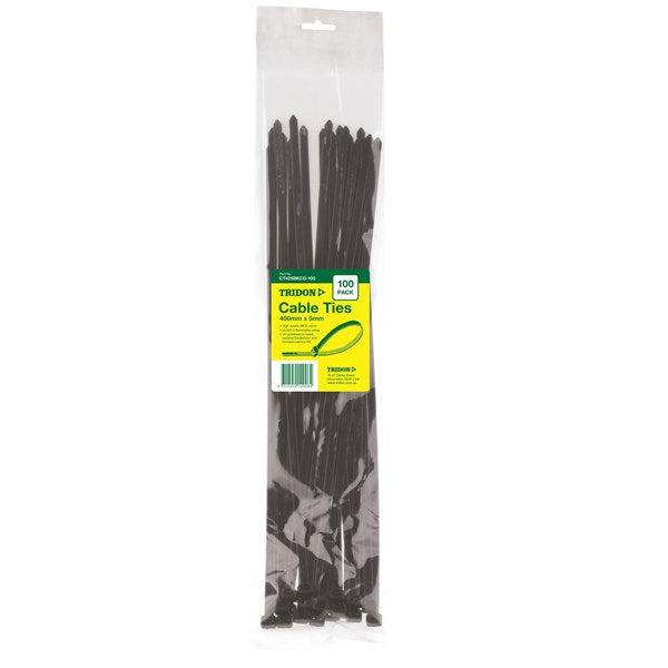 WB15100 - CABLE TIE 400x5mm 100PK