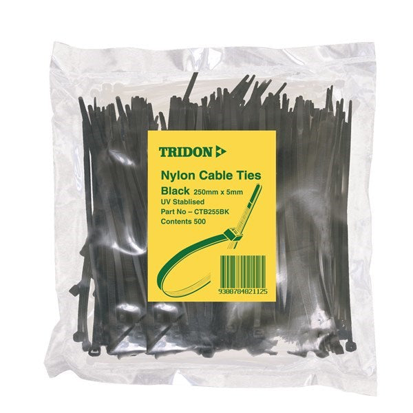 WB12500 - CABLE TIE 300x5mm 500PK