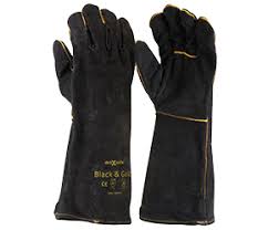 GWB160 - BLACK & GOLD WELD GLOVES