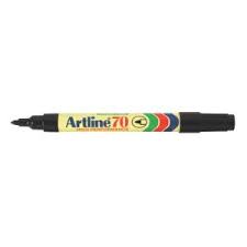 107001 - ARTLINE 70 PERM BLK MKR BOX 12