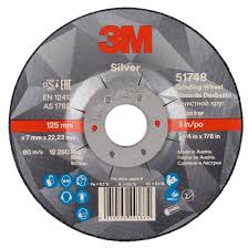 UU009014901 - 115x7mm 3M SILVER HP DISC