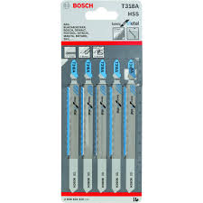 2608631319 - T318A HSS JIGSAW BLADE 5PK MET