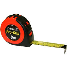 9337103004125 - 8M MET TAPE PRO GRIP CRESCENT