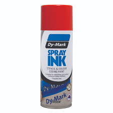 39013511 - DY-MARK SPRAY INK WHITE
