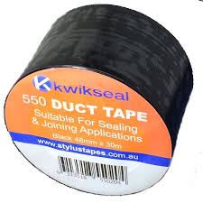 550B - DUCT TAPE BLACK 48mmx30m