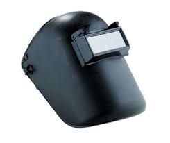 700045 - BOSSWELD BLK FLIPPY HELMET