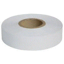 47760111 - WHITE FLAGGING TAPE