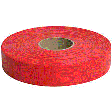 47760102 - RED FLAGGING TAPE