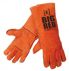 300FLWKTXT - BIG RED WELDING GLOVE EXT LONG