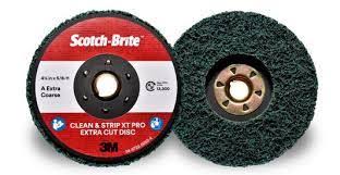 AC010295825 - 178mm S/B BLACK VELCRO DISC