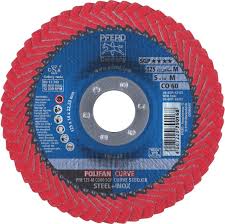 67689056 - PFERD Z60 CURVED FLAP DISC M S
