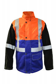 WC04763 - HI VIZ WELDING JACKET LARGE