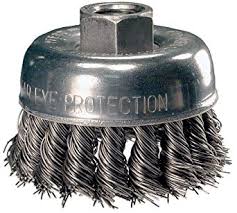 43305002 - 125mm CUP WIRE BRUSH TWIST KNO