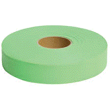 47760124 - FLURO GREEN FLAGGING TAPE